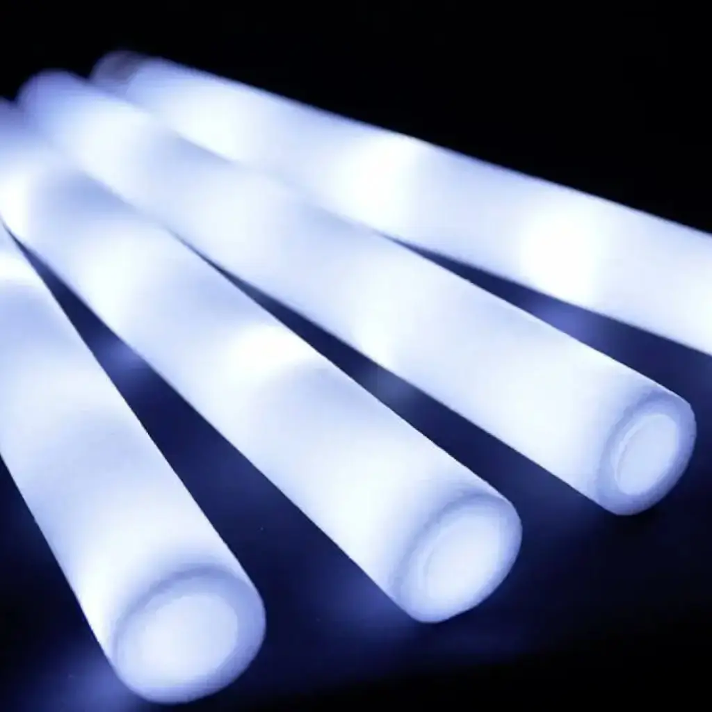 Palo de luz LED blanco