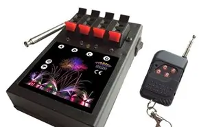 1 caja de HF / 4 canales (Chorros de escenario)