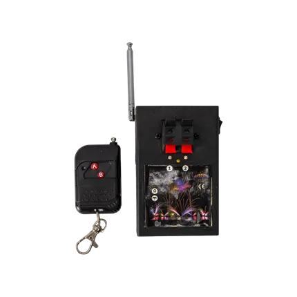 1 caja de HF / 2 canales (Chorros de escenario)