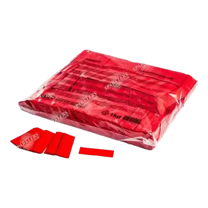Bolsa 1KG de confeti rojo