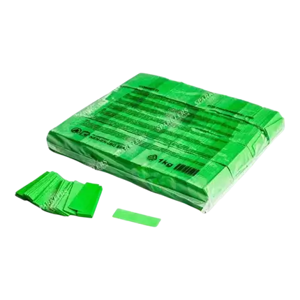 Bolsa 1KG de confeti verde
