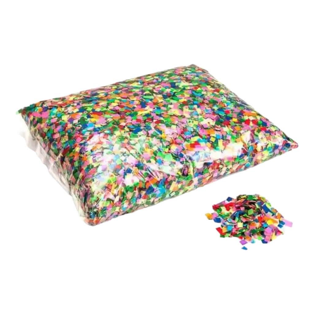 Bolsa 1KG de confeti Partyfetti Multi Color Magic FX