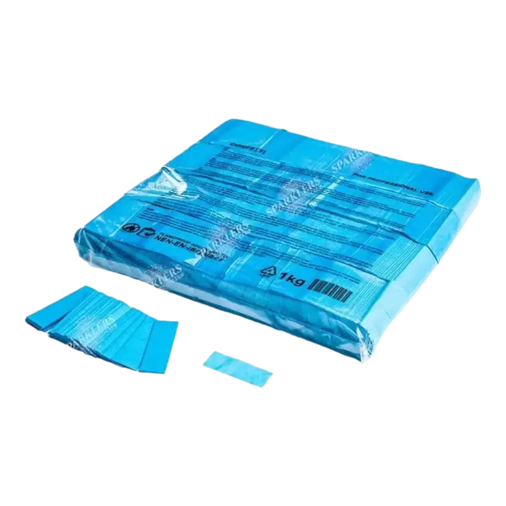 Bolsa 1KG de confeti azul Magic FX