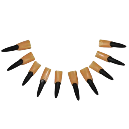 Paquete de 10 dedos de látex