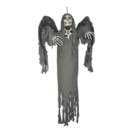 Suspensión del esqueleto iluminado