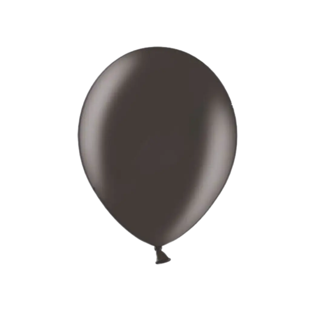 Paquete de 100 globos metálicos negros