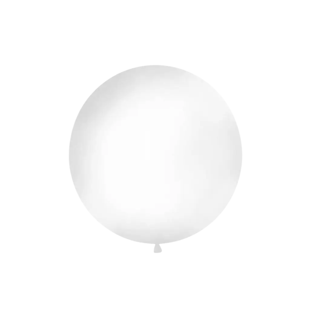 Globo gigante de 100 cm. Blanco