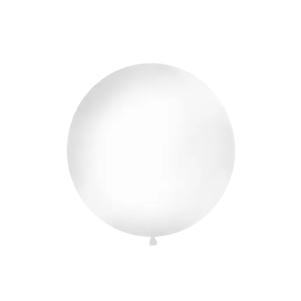 Globo gigante de 100 cm. Blanco