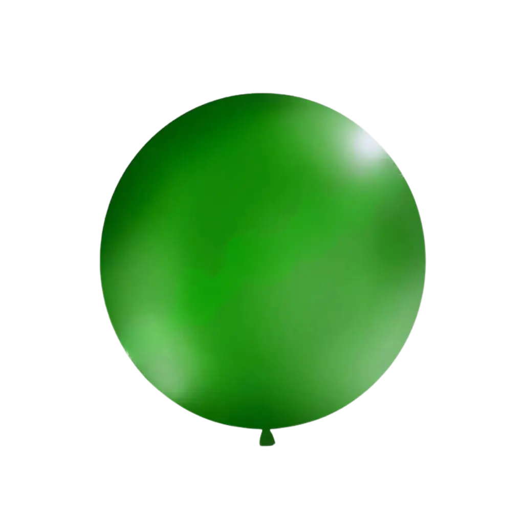 Globo gigante de 100 cm. Verde oscuro