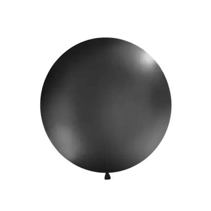 Globo gigante de 100cm Negro