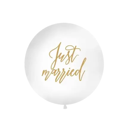 Globo gigante de 100 cm. recién casado