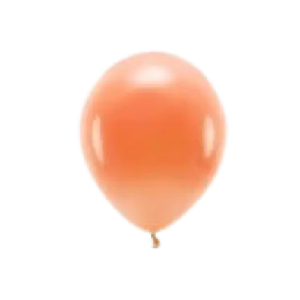 Paquete de 100 globos naranjas