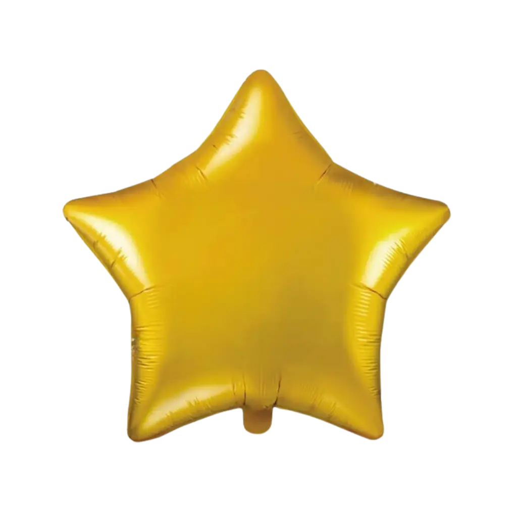 Globo de Metal Estrella de Oro 48cm