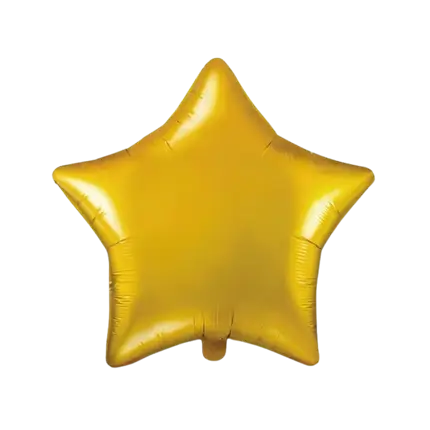 Globo de Metal Estrella de Oro 48cm