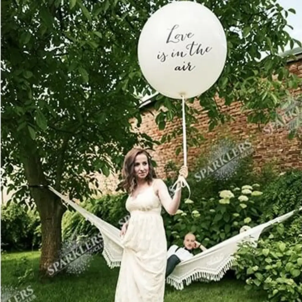 Globo gigante de 100cm El amor está en el aire