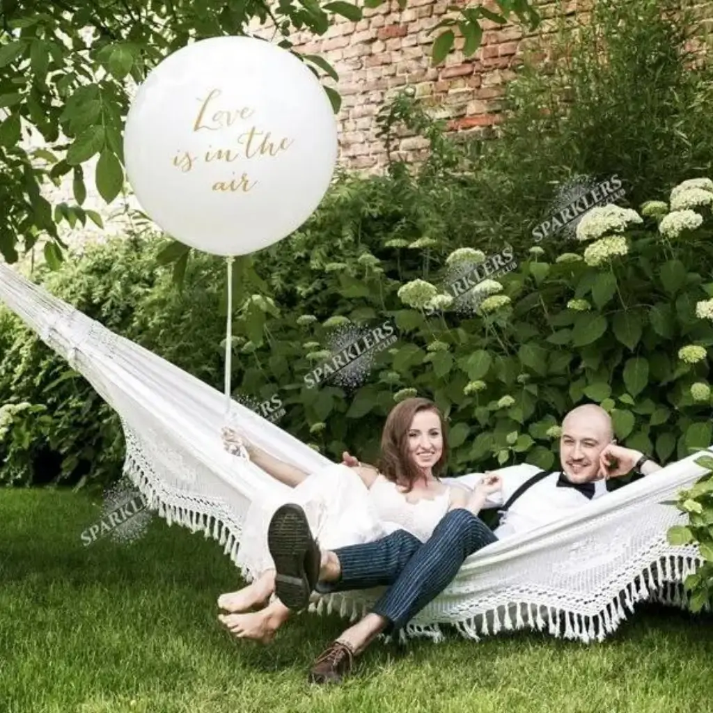 Globo gigante de 100cm El amor está en el aire o