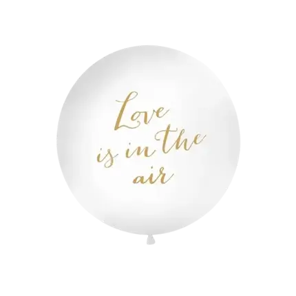 Globo gigante de 100cm El amor está en el aire o