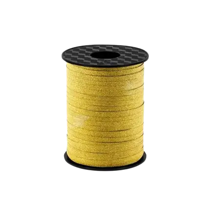 Cinta dorada brillante