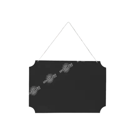 Cartel de pizarra para colgar 45x30cm