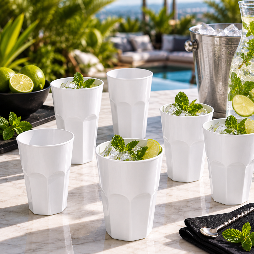 Vaso de mojito 33cl blanco