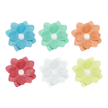Linternas flotantes multicolores x6