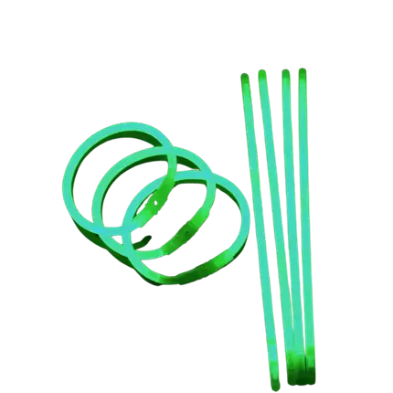 Pulsera Verde Fluo (paquete de 100)