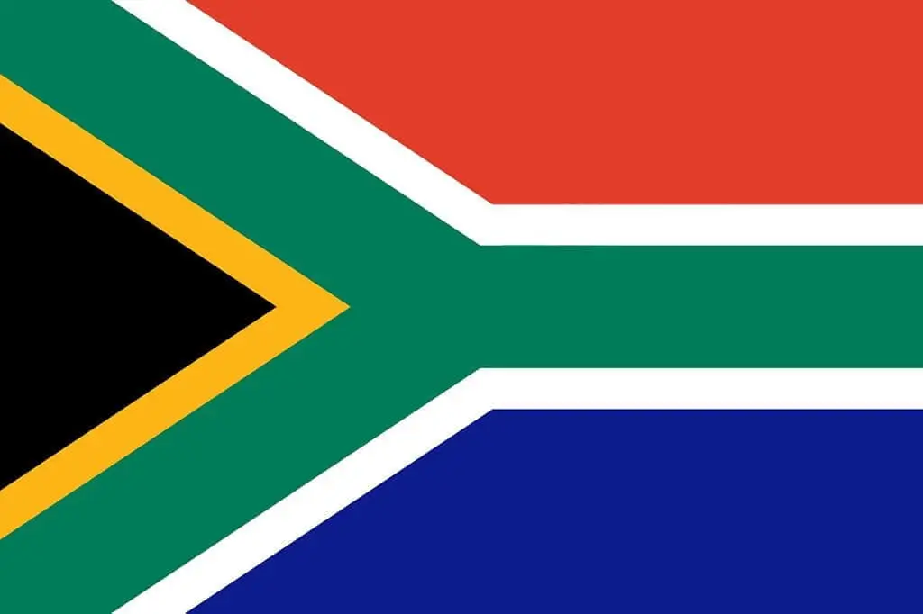 Bandera de Sudáfrica 90x150cm