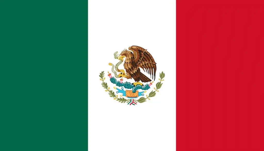 Bandera de México 90x150cm