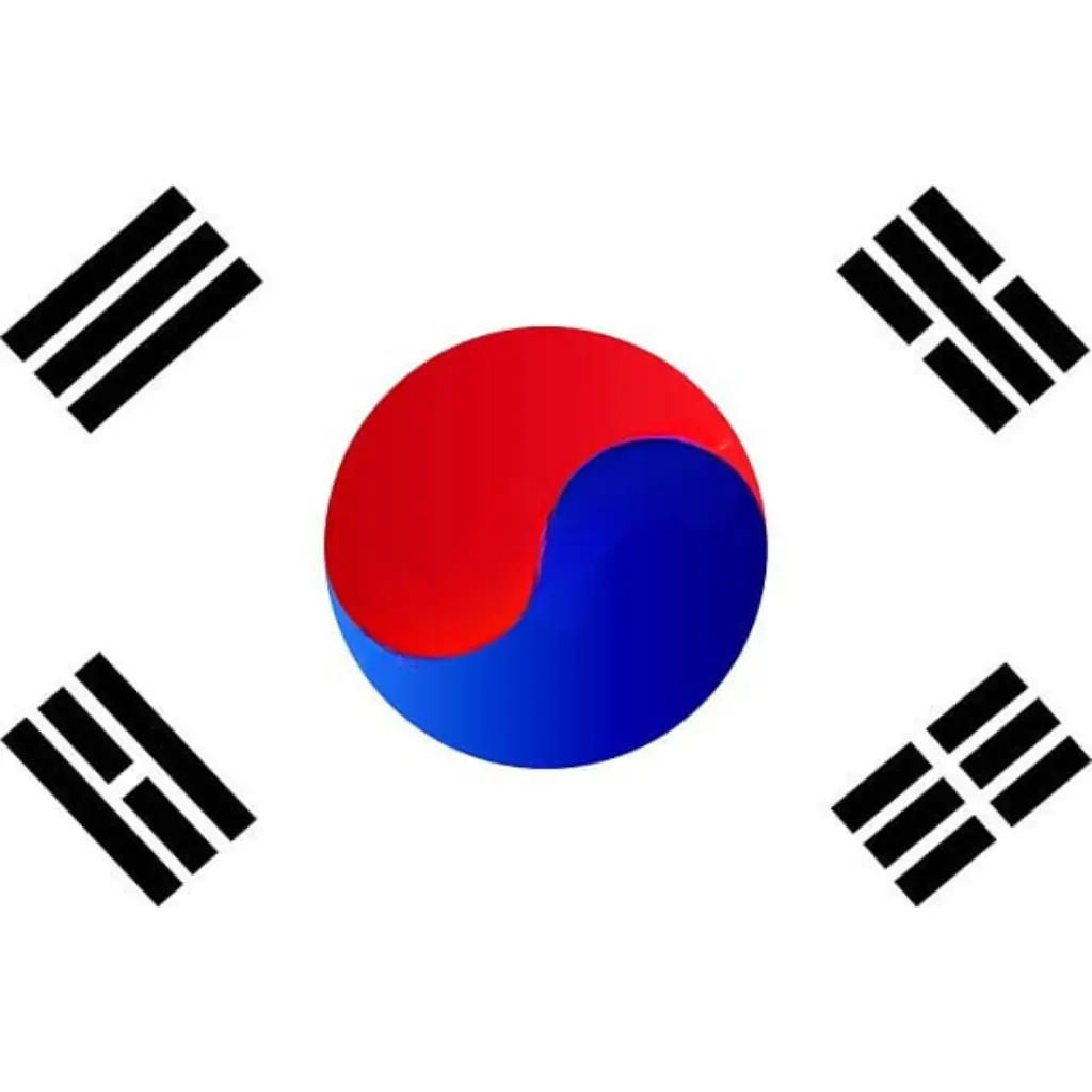 Bandera de Corea del Sur 90x150cm