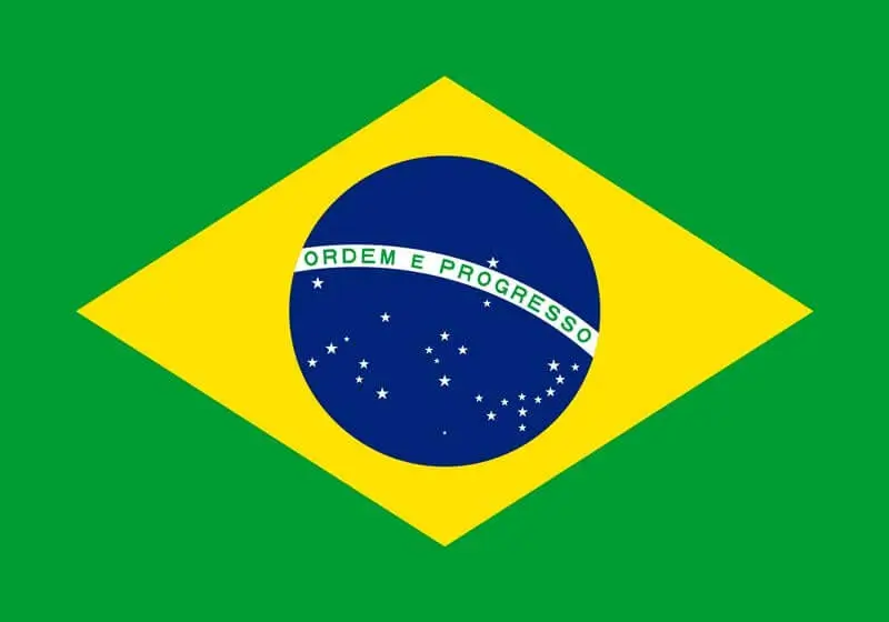 Bandera de Brasil 90x150cm