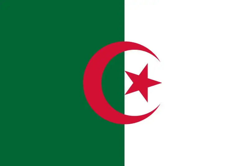 Bandera de Argelia 90x150cm