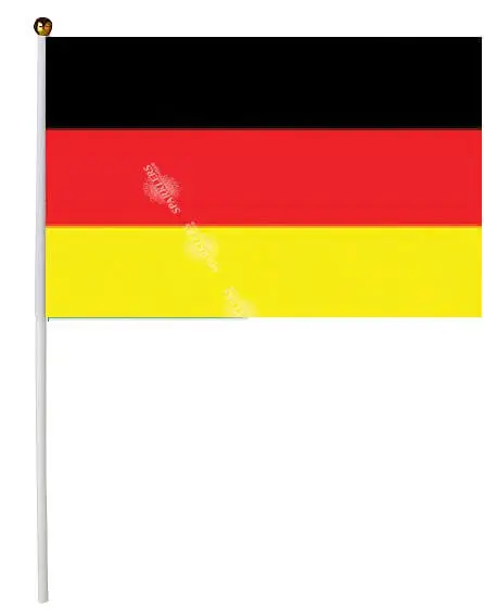 Bandera de Alemania 30x45cm con varita
