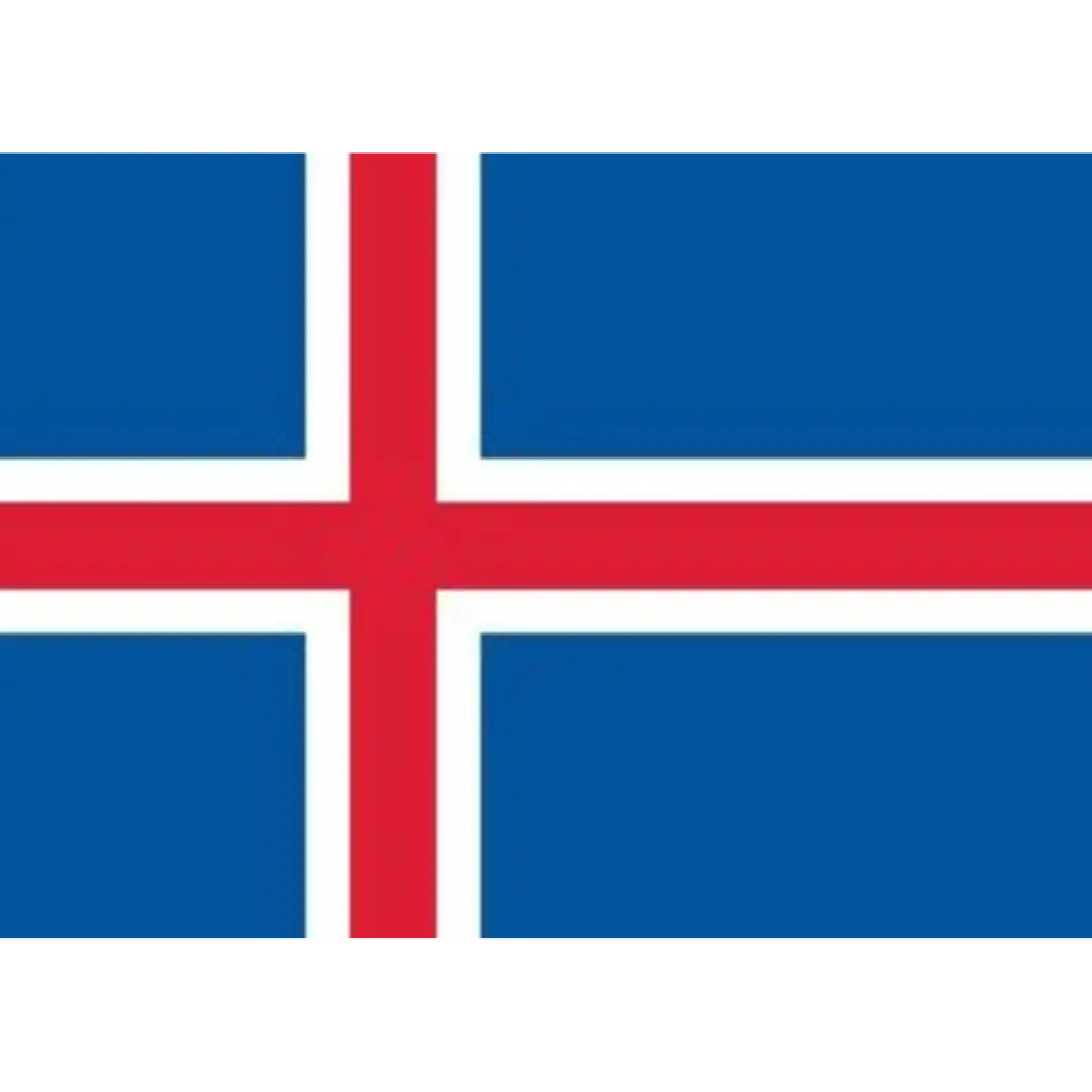 Bandera de Islandia 90x150cm