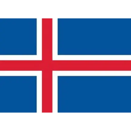 Bandera de Islandia 90x150cm
