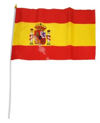 Bandera de España 30x45cm con palo