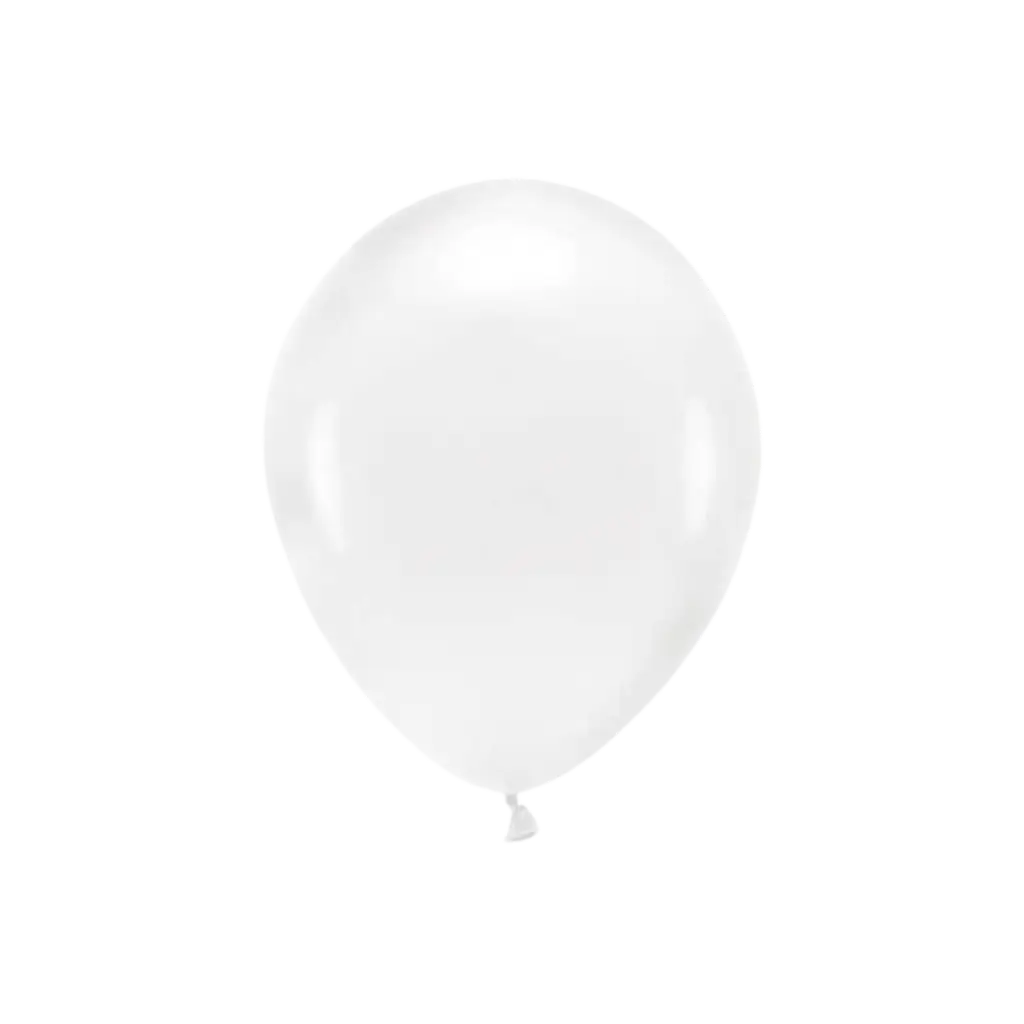 Lote de 100 Globos Transparentes Biodegradables