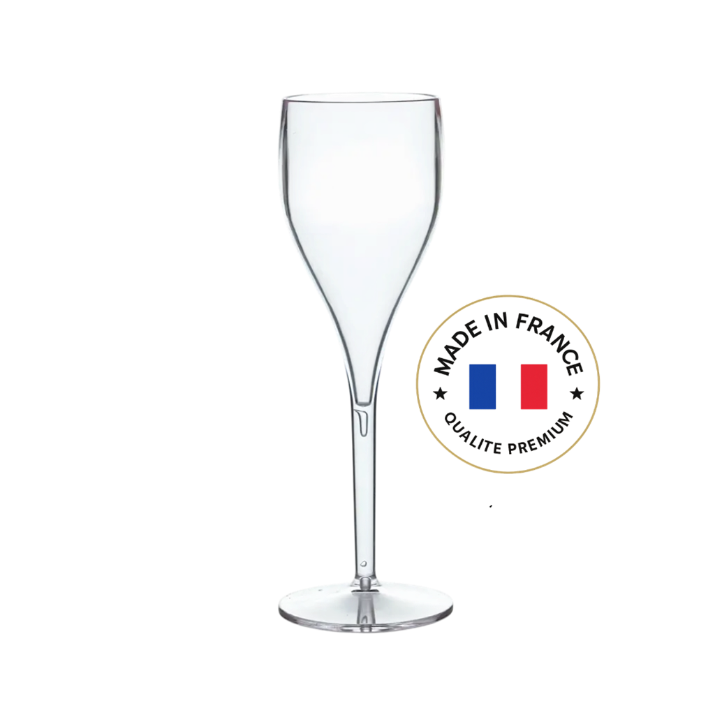 Flauta de champán transparente 12cl