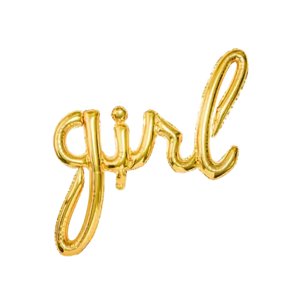 Globo de oro para chicas 77x70cm