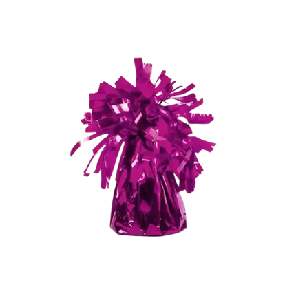 Peso para el globo de color rosado