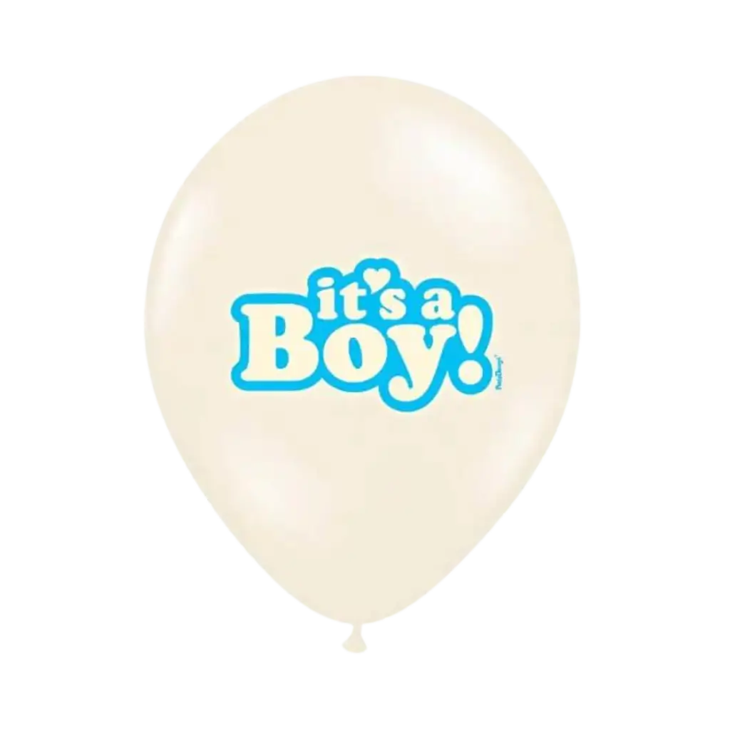 Paquete de 10 globos de mezcla "It's a Boy"