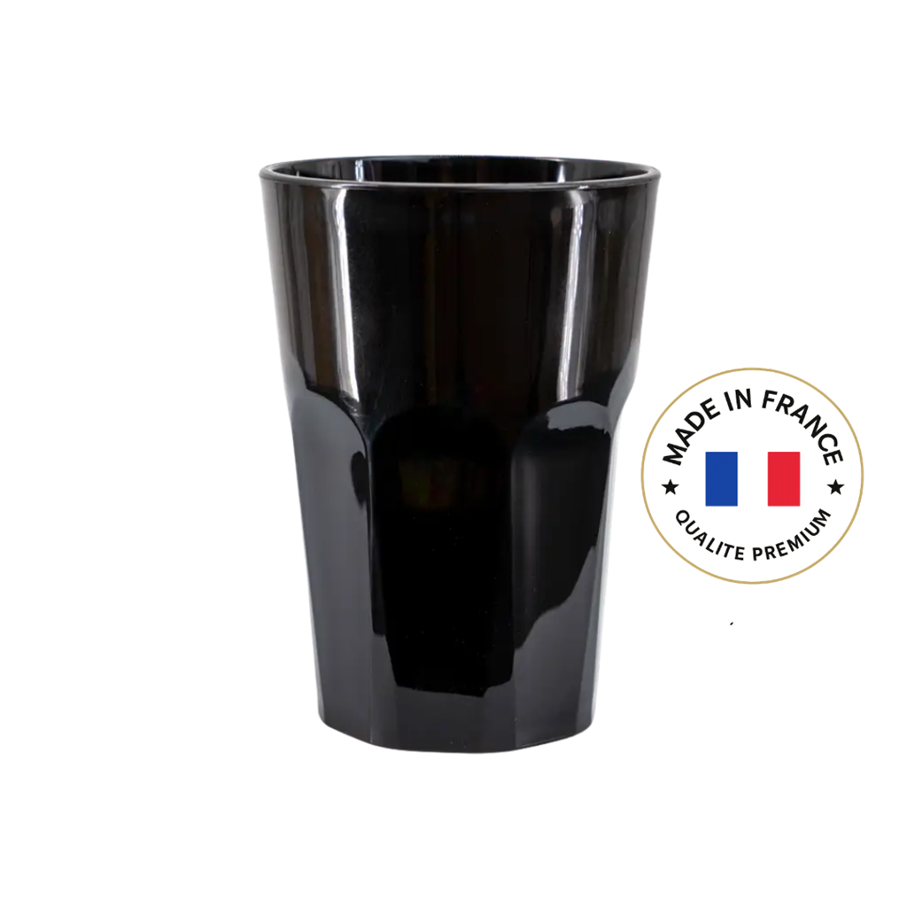 Vaso de mojito 33cl Negro