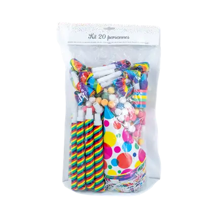 KIT DE COTILLÓN 20 PERSONAS