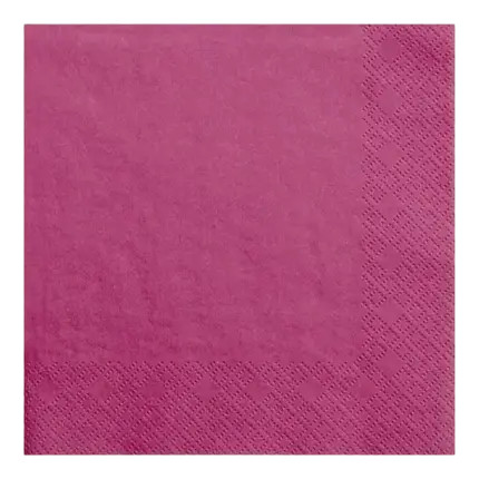 Toalla de papel rosa oscuro (Juego de 20)