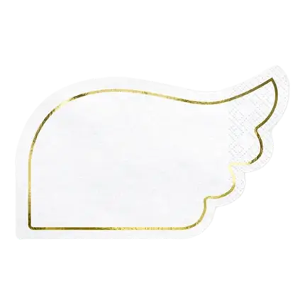 Toalla de papel con forma de ala (Juego de 20)