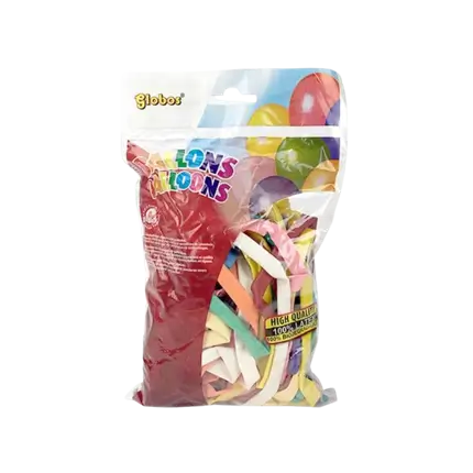 Paquete de 50 bolas de modelaje Tamaño 150cm