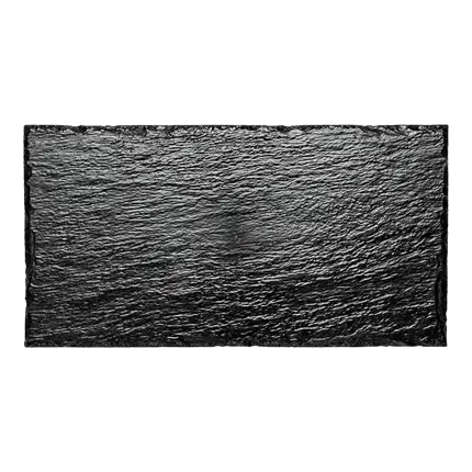 Placa rectangular de imitación de pizarra 30x15,8cm x10p.