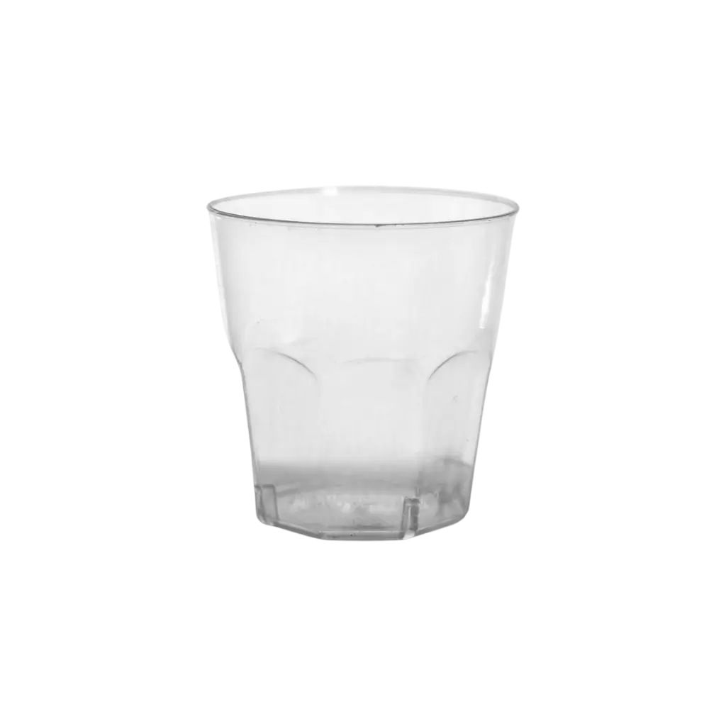 Vaso Tirador Transparente 4cl (Set de 50)