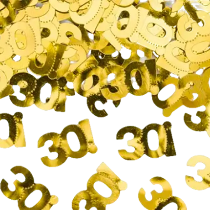 Confeti de mesa 30 años (15gr)