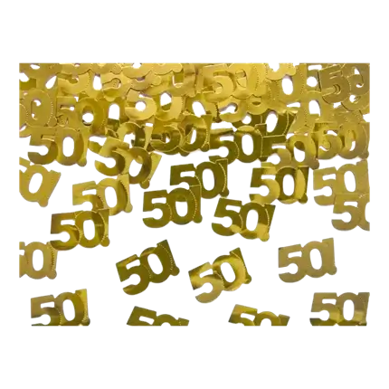 Confeti de mesa 50 años (15gr)