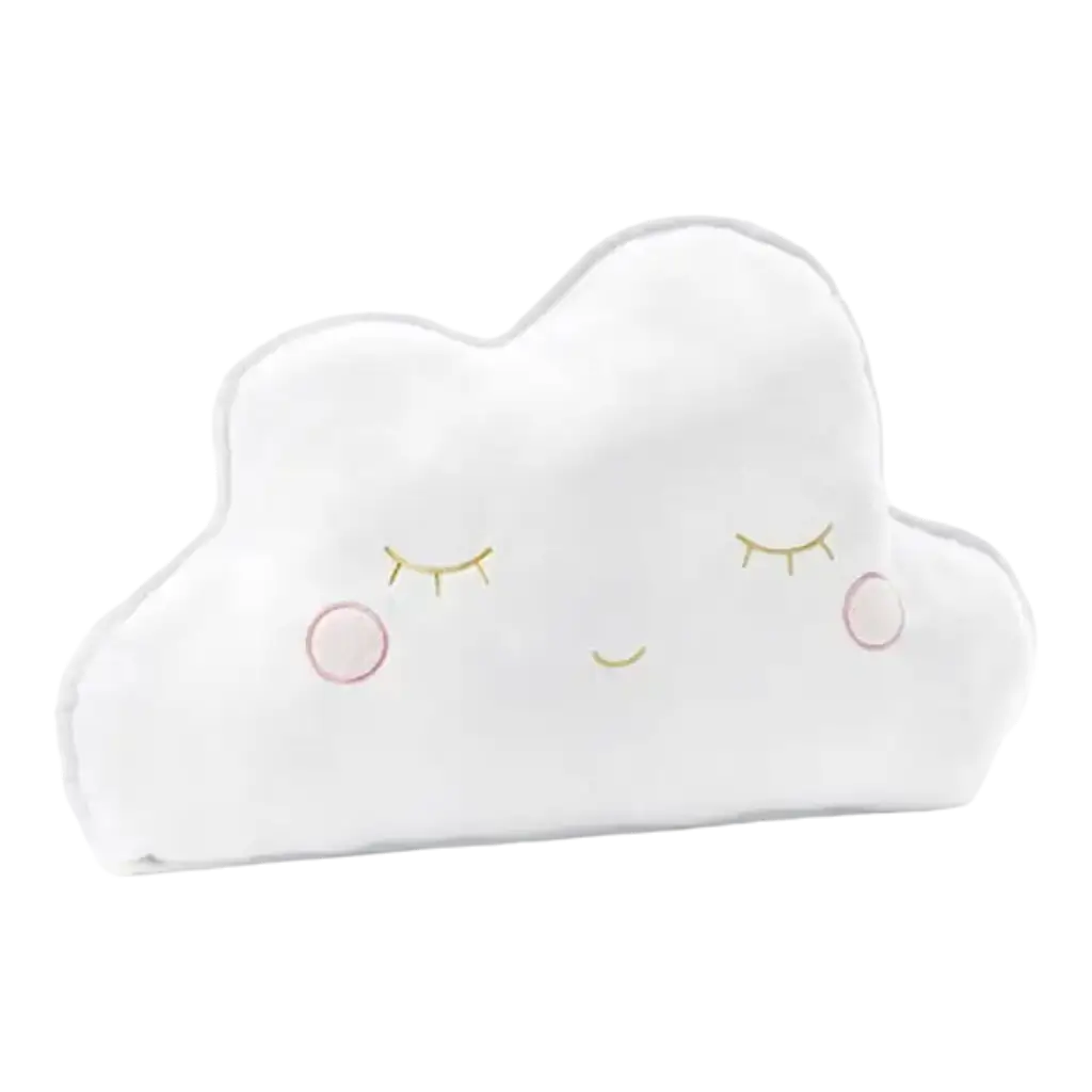 Peluche de nube blanca